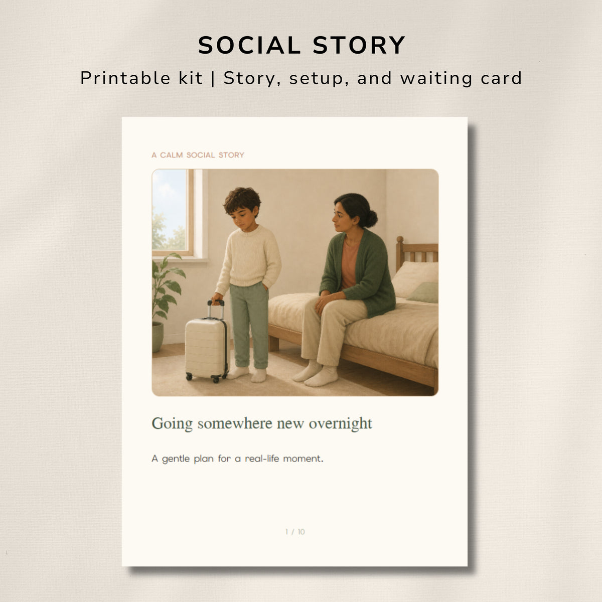 Going Somewhere New Social Story – Printable for Kids