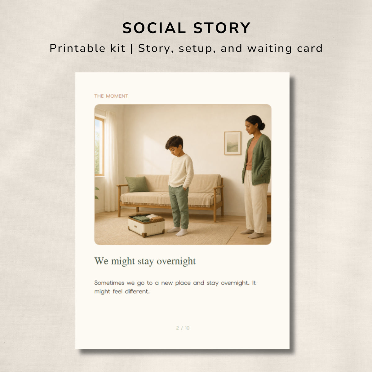 Going Somewhere New Social Story – Printable for Kids