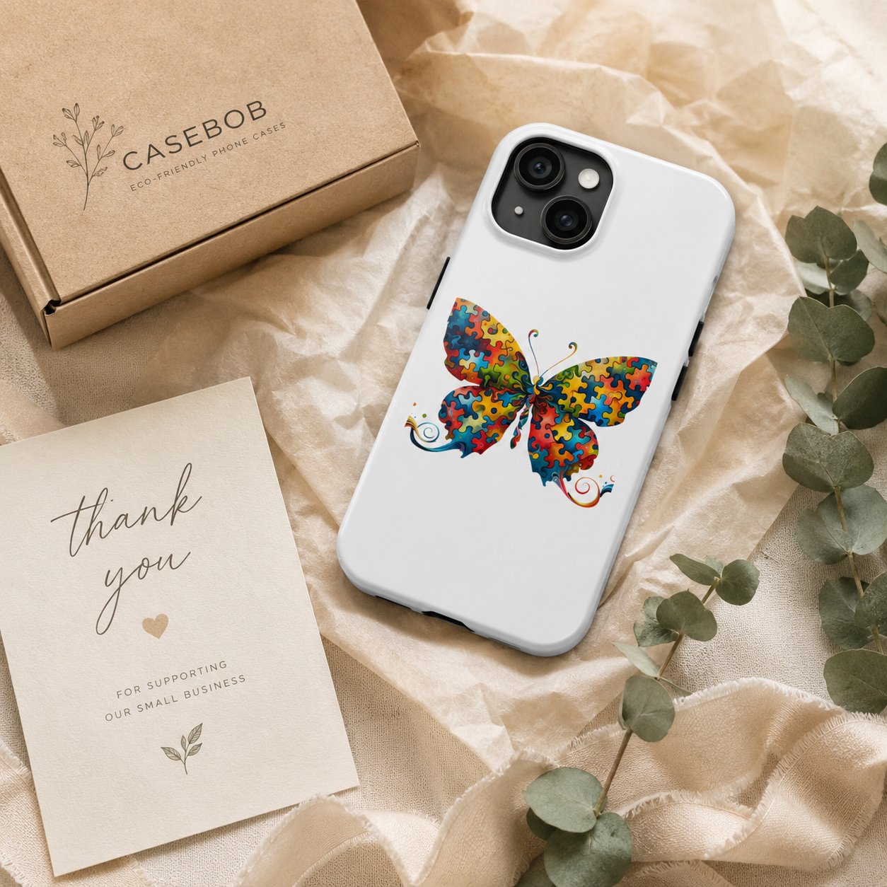 Butterfly in Bloom Phone Case