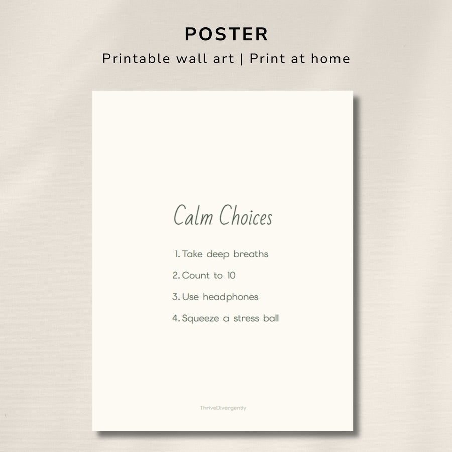 Calm Choices