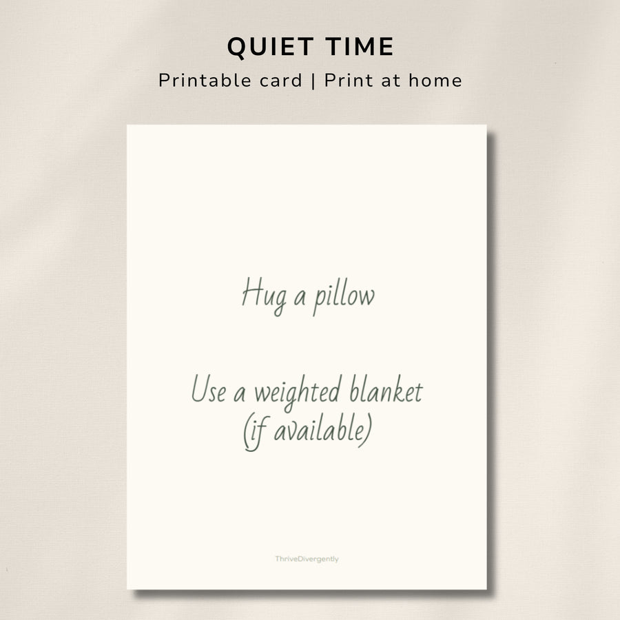 Hug a pillow