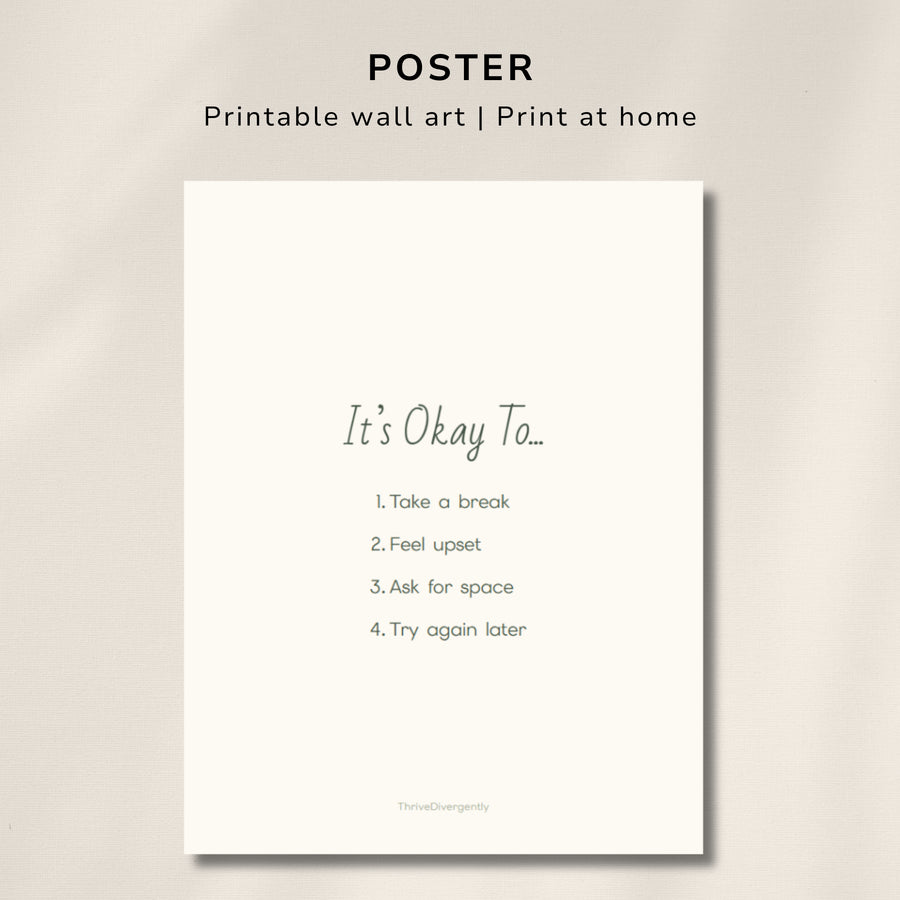 Its Okay To...