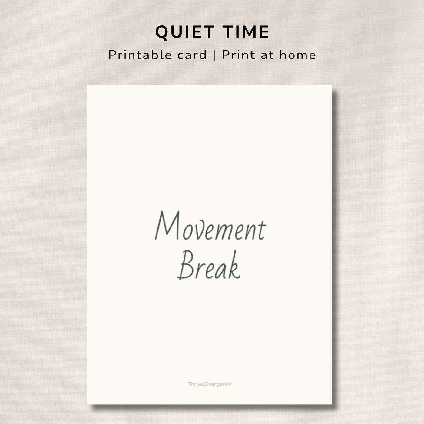 Movement Break