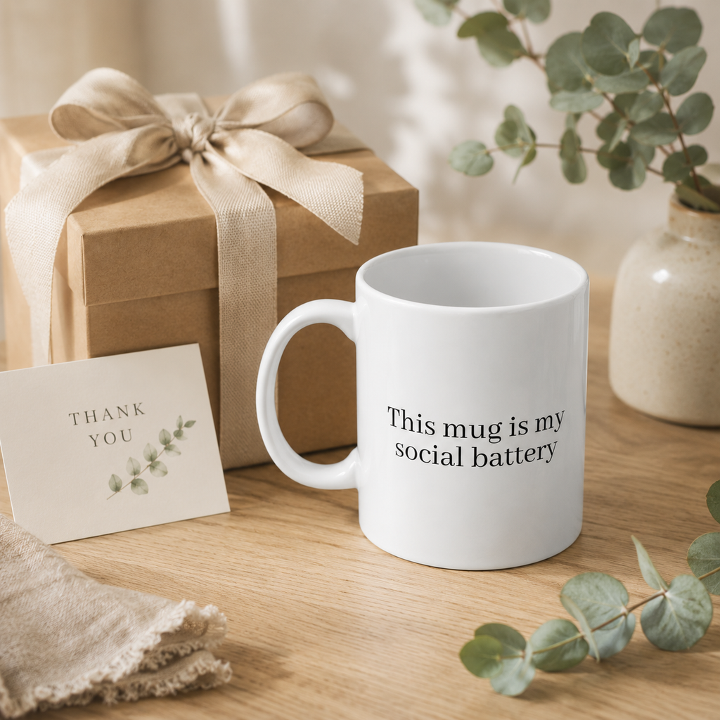 My Social Battery Mug