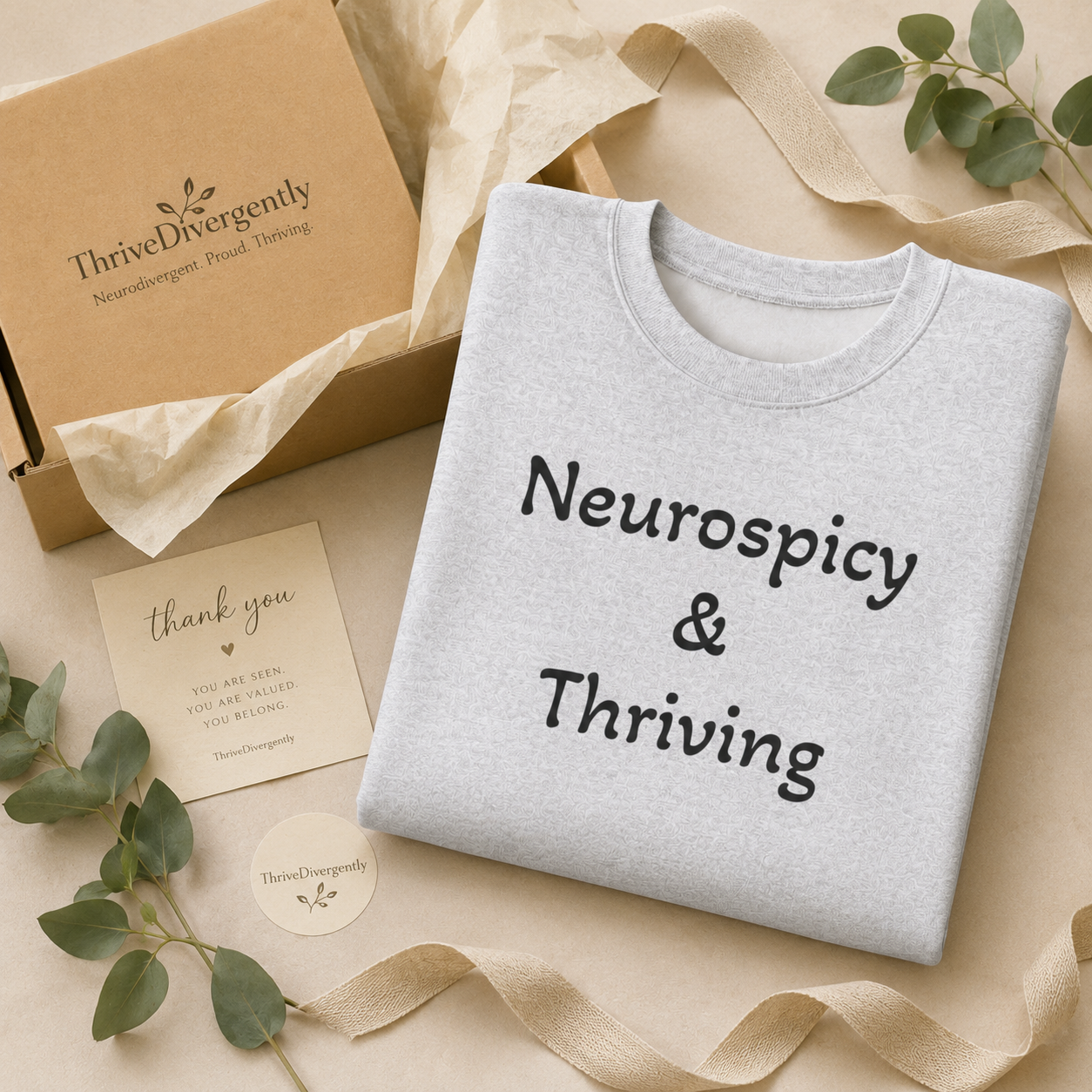 Neurospicy & Thriving Sweatshirt