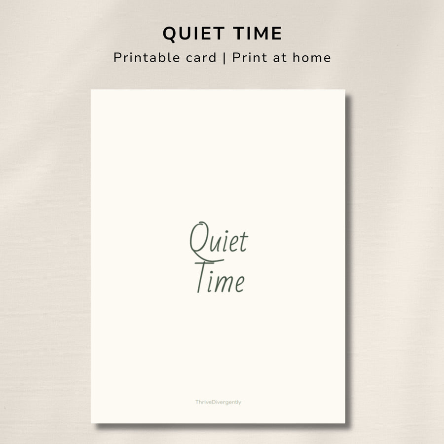 Quiet Time