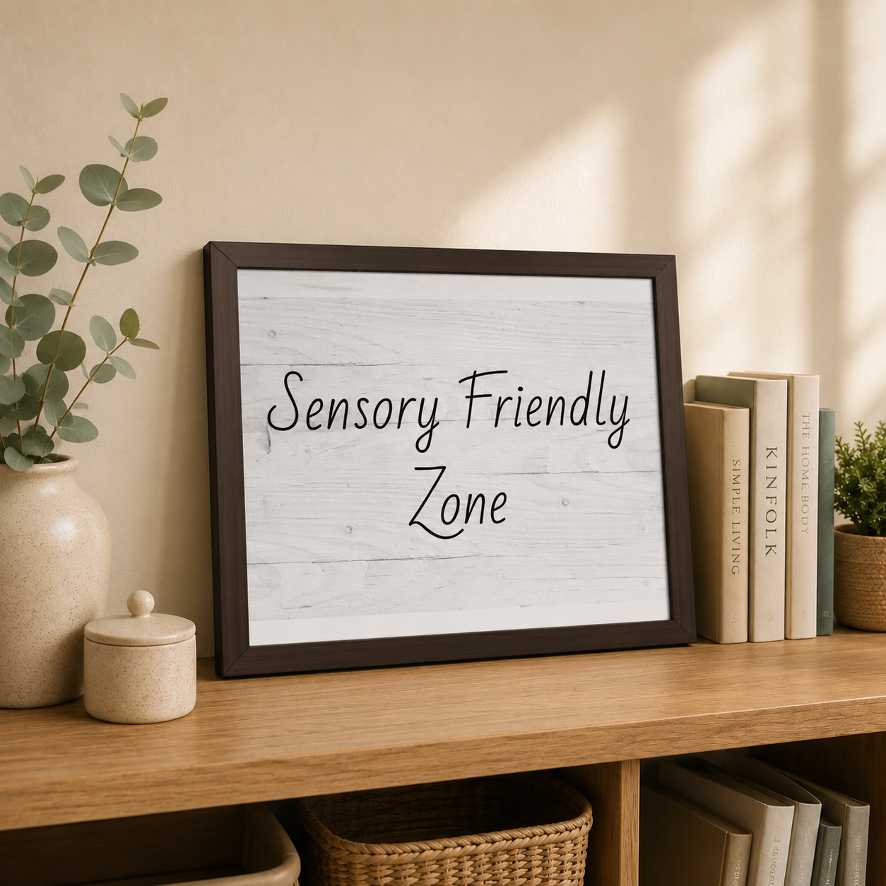 Sensory Friendly Zone Poster