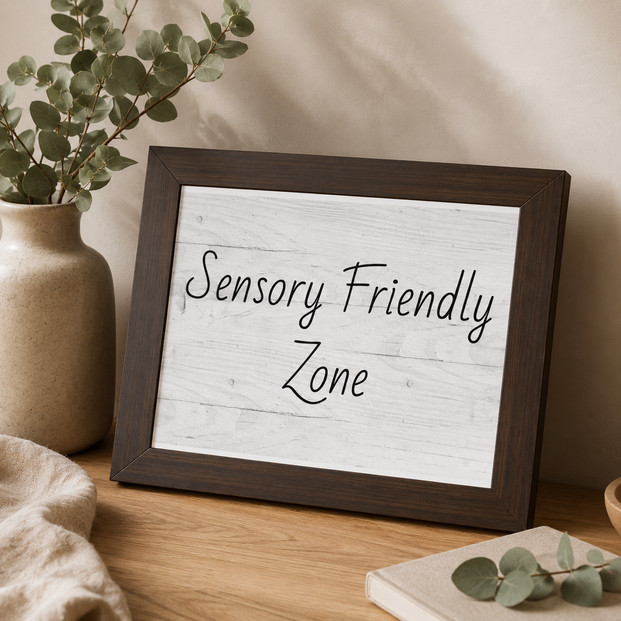 Sensory Friendly Zone Poster