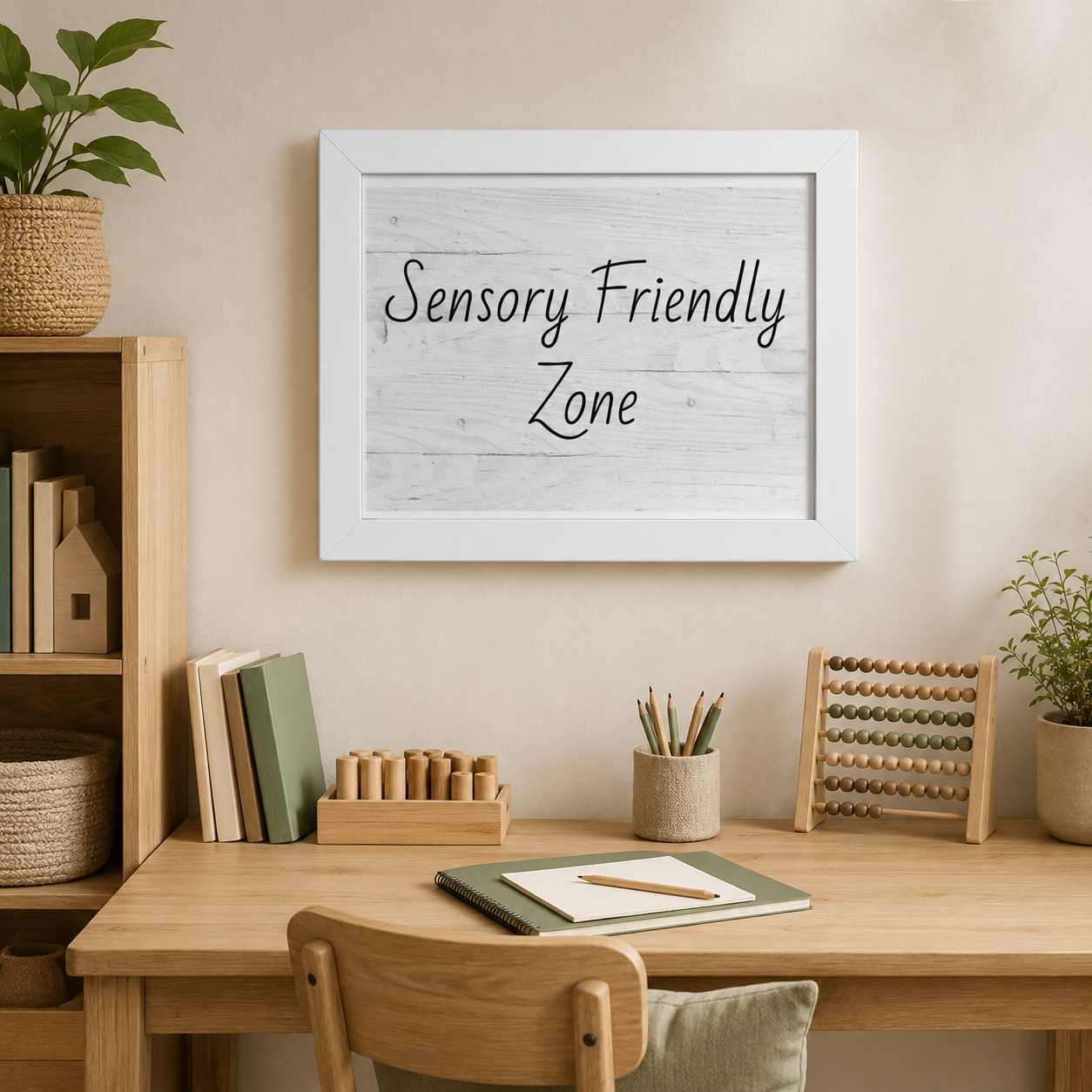 Sensory Friendly Zone Poster
