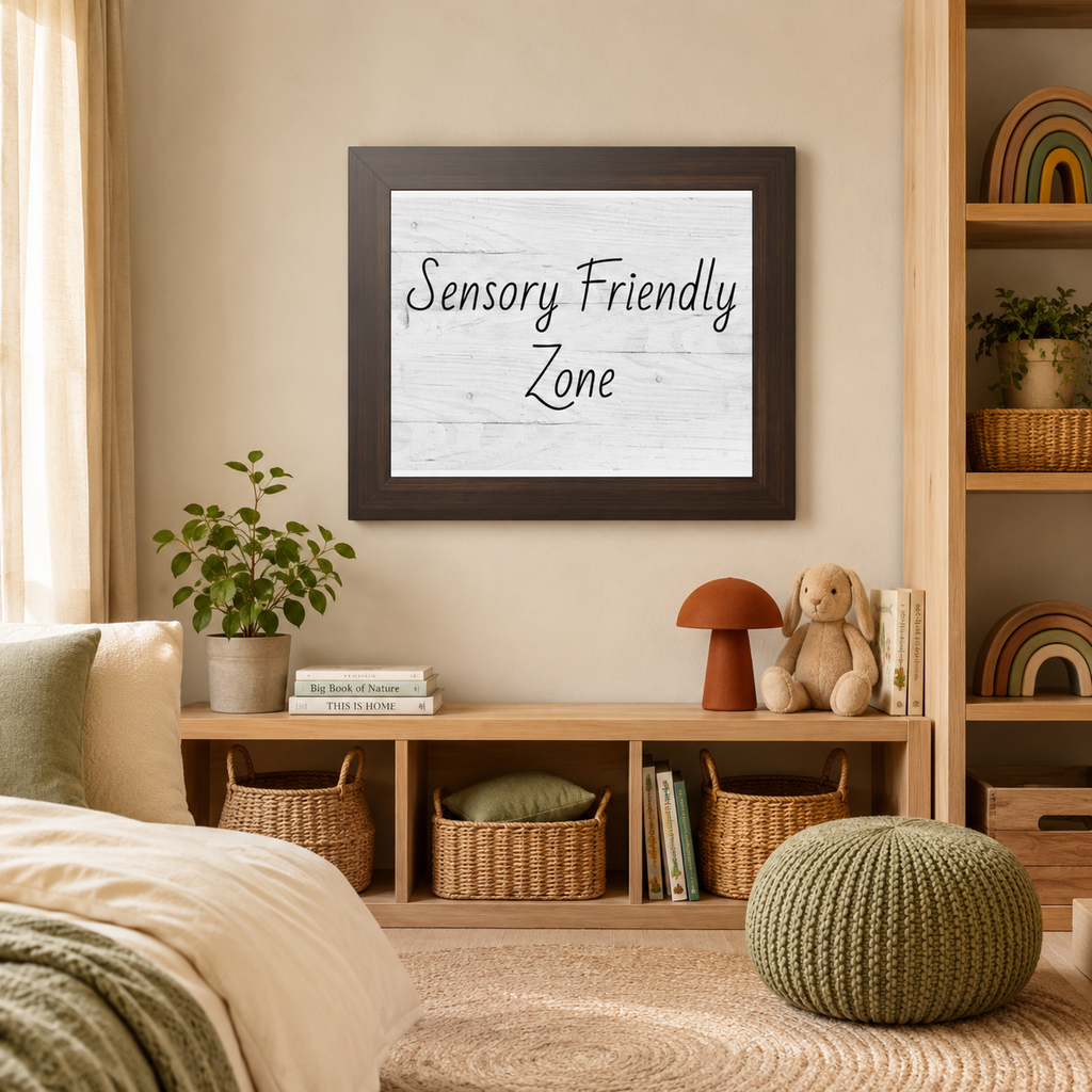 Sensory Friendly Zone Poster