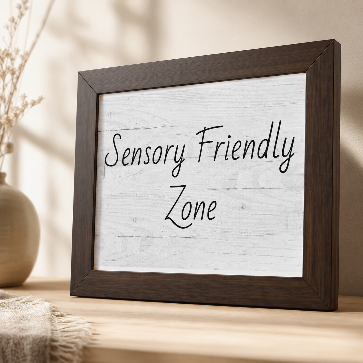 Sensory Friendly Zone Poster