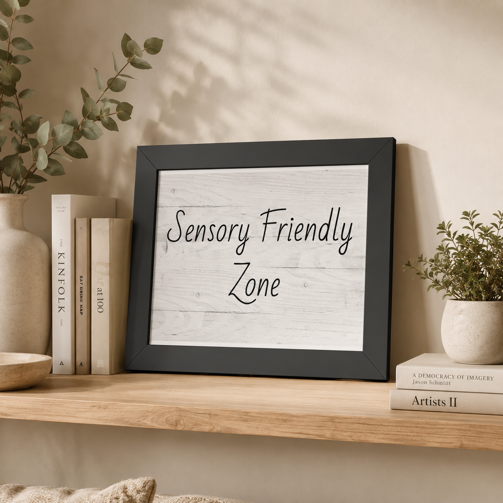 Sensory Friendly Zone Poster