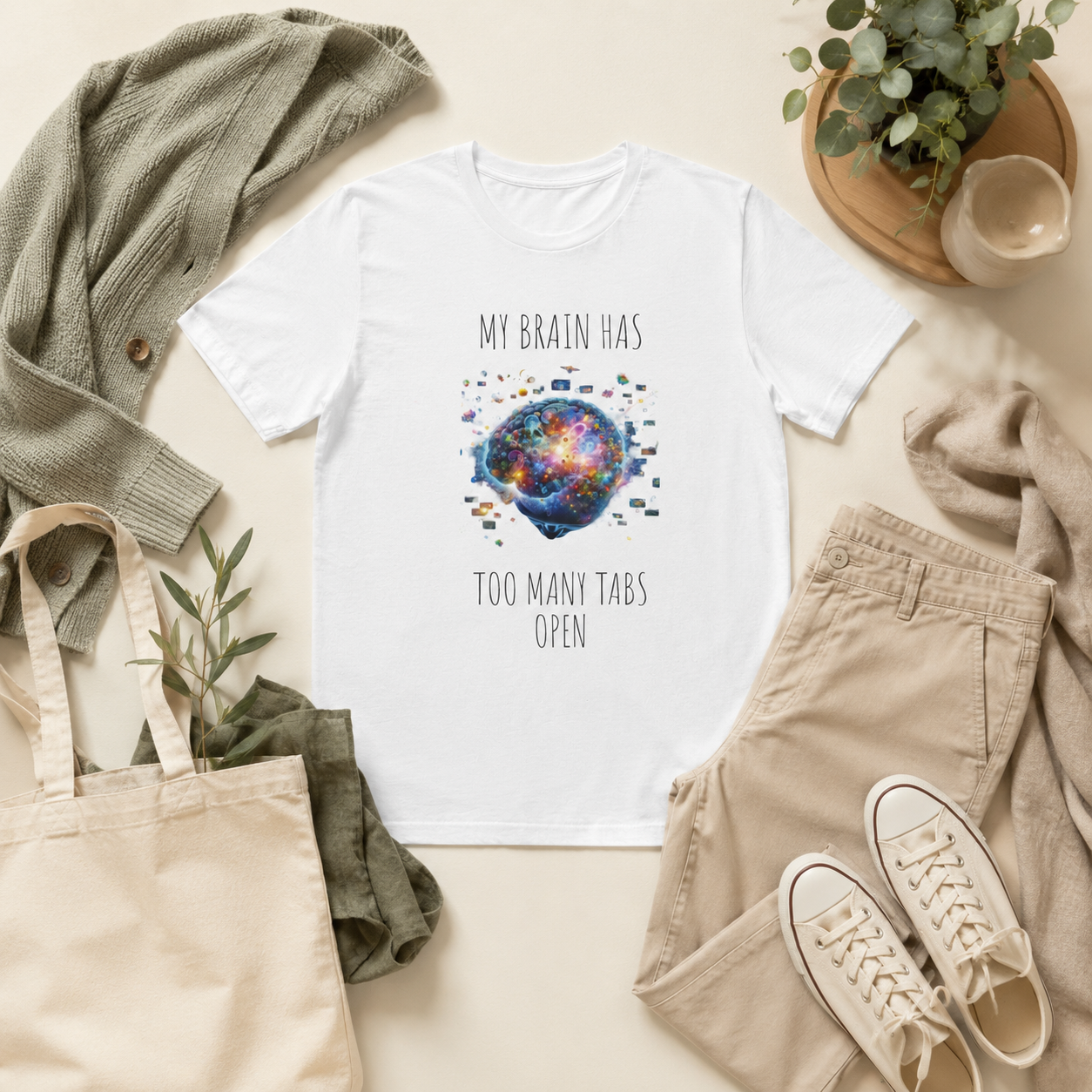 Too Many Tabs T-Shirt